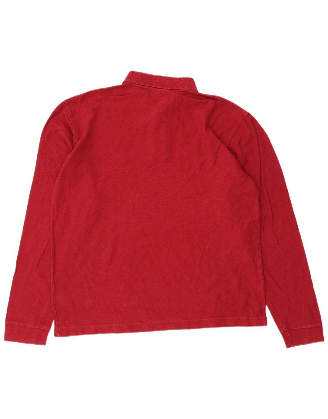 Tricou polo pentru bărbați Fila cu mânecă lungă, roșu mare