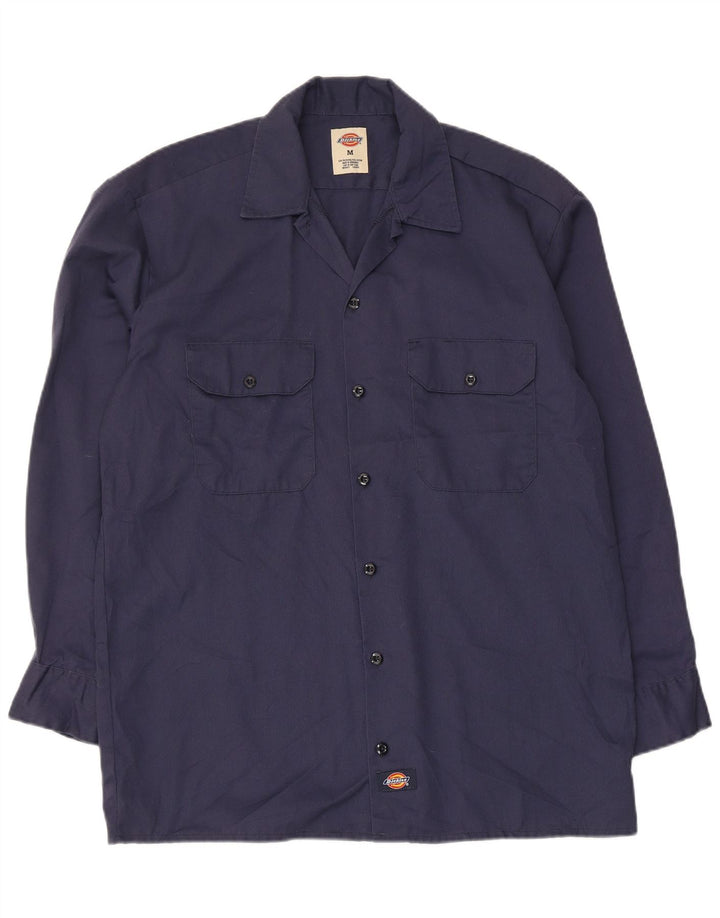 Cămașă Dickies pentru bărbați, poliester mediu bleumarin