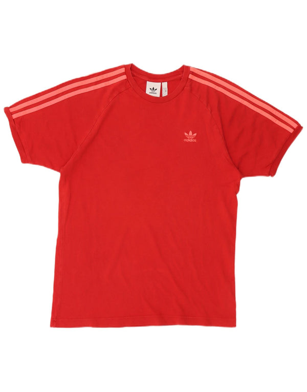 Tricou pentru bărbați Adidas Top Medium Red Bumbac