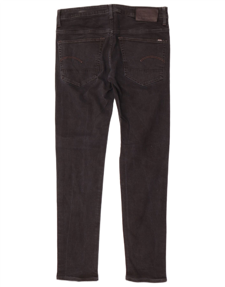 Blugi G-Star 3301 Slim pentru bărbați W34 L34 bumbac negru