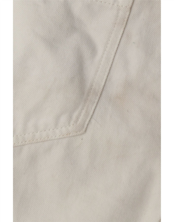 WHISTLES Womens Denim Shorts W27 Small White Cotton Vintage Whistles and Second-Hand Whistles from Messina Hembry 