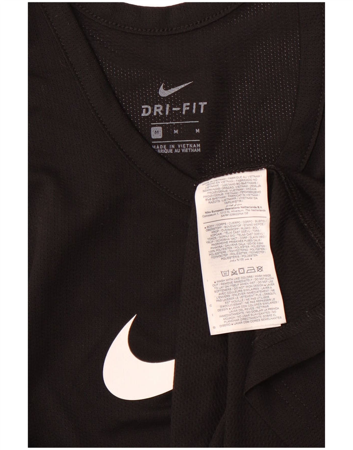 Vestă grafică NIKE Dri Fit pentru bărbați, sport, mediu, negru, poliester