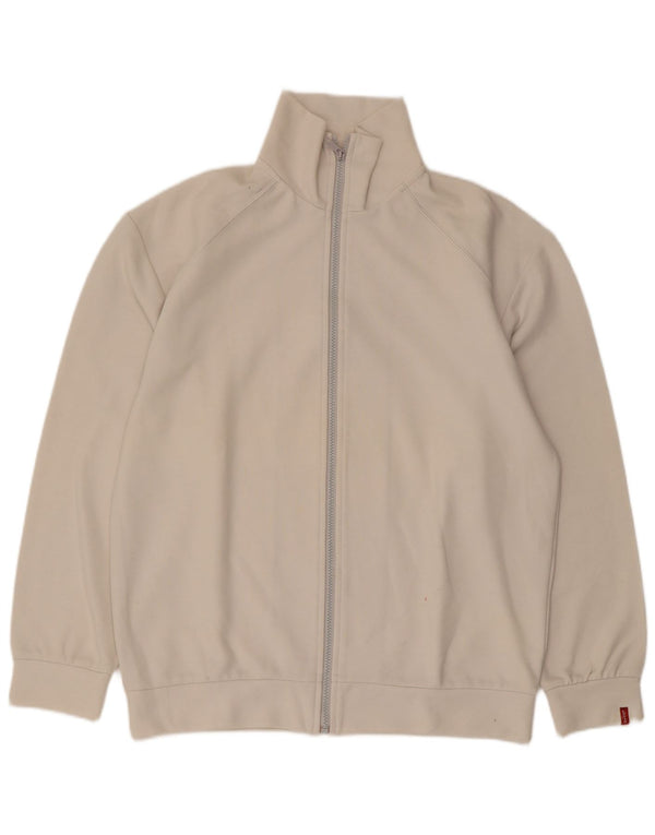 Jachetă pentru trening Levi's pentru bărbați, bumbac alb mediu