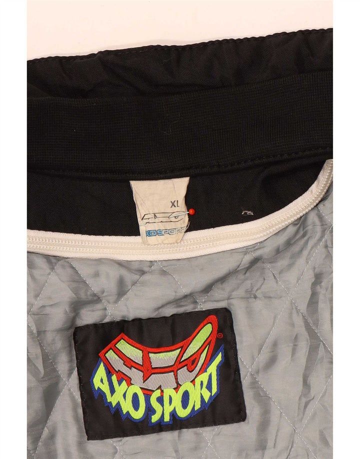 Jachetă AXO Graphic Racer pentru bărbați UK 42 XL Poliamidă neagră
