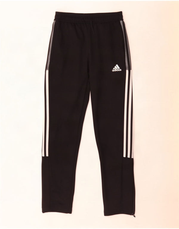 Pantaloni de trening Adidas Aeroready pentru baieti 11-12 ani poliester negru