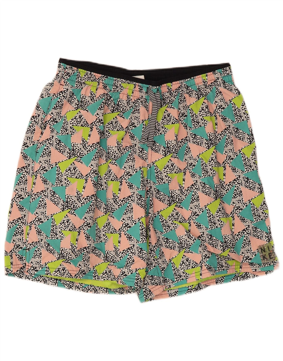 Pantaloni scurți de înot Nike pentru bărbați, mari, multicolori, geometrici din poliamidă