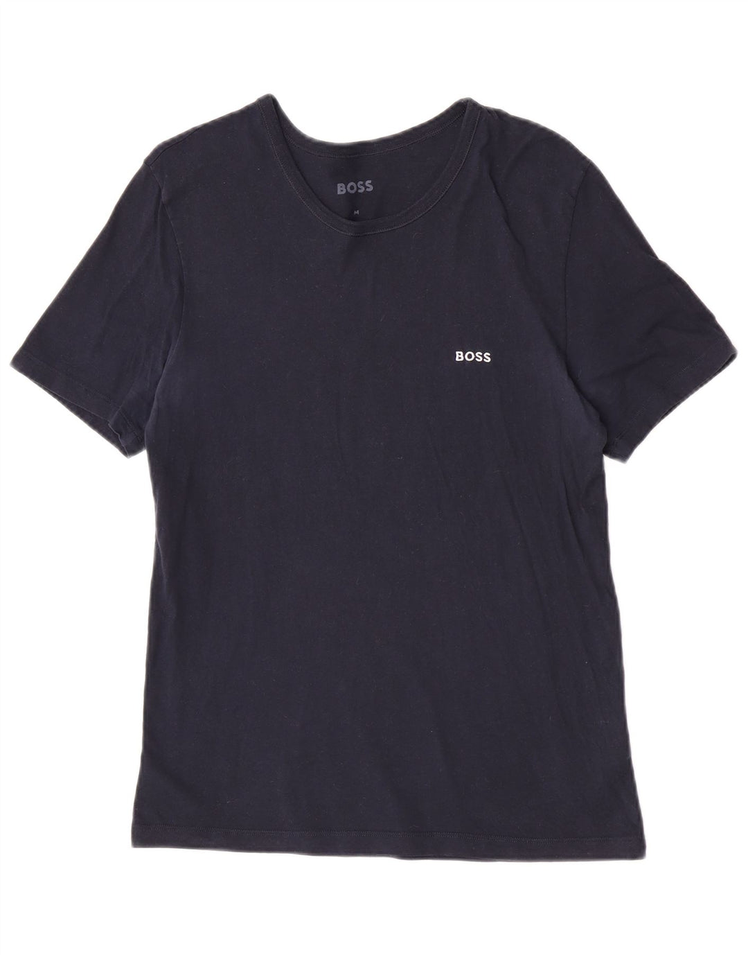 Tricou pentru bărbați Hugo Boss Top mediu din bumbac bleumarin