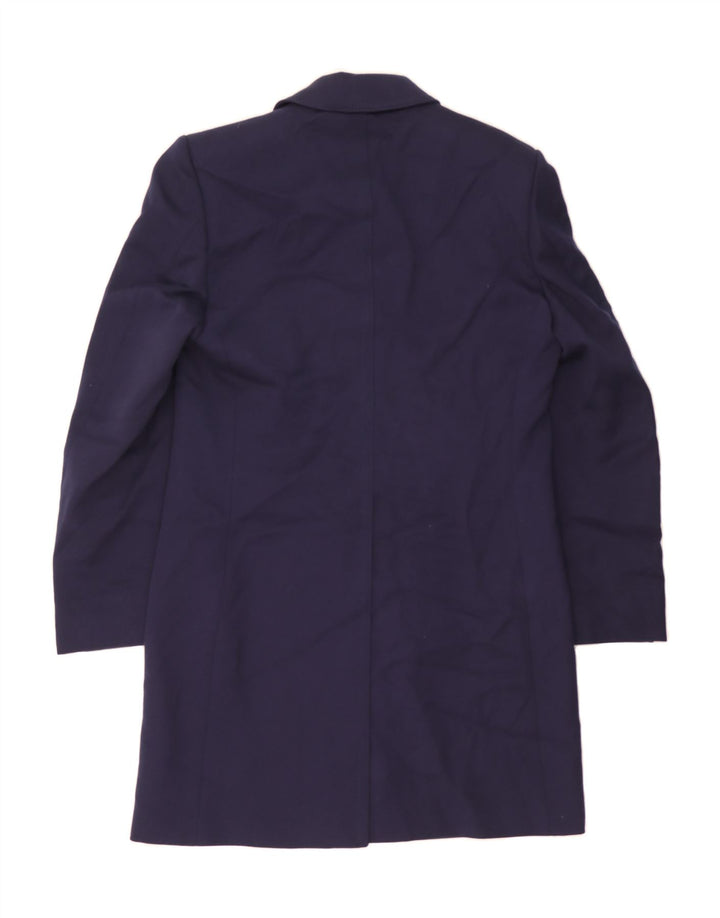 FACIS Mens Overcoat IT 50 Large Navy Blue Wool Vintage Facis and Second-Hand Facis from Messina Hembry 