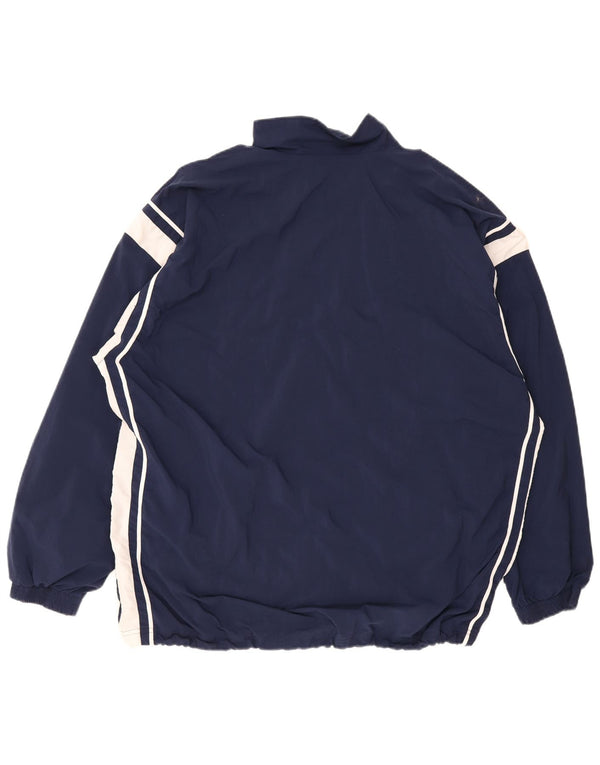 Jachetă de trening pentru bărbați Diadora, 2XL, albastru bleumarin, nailon color bloc