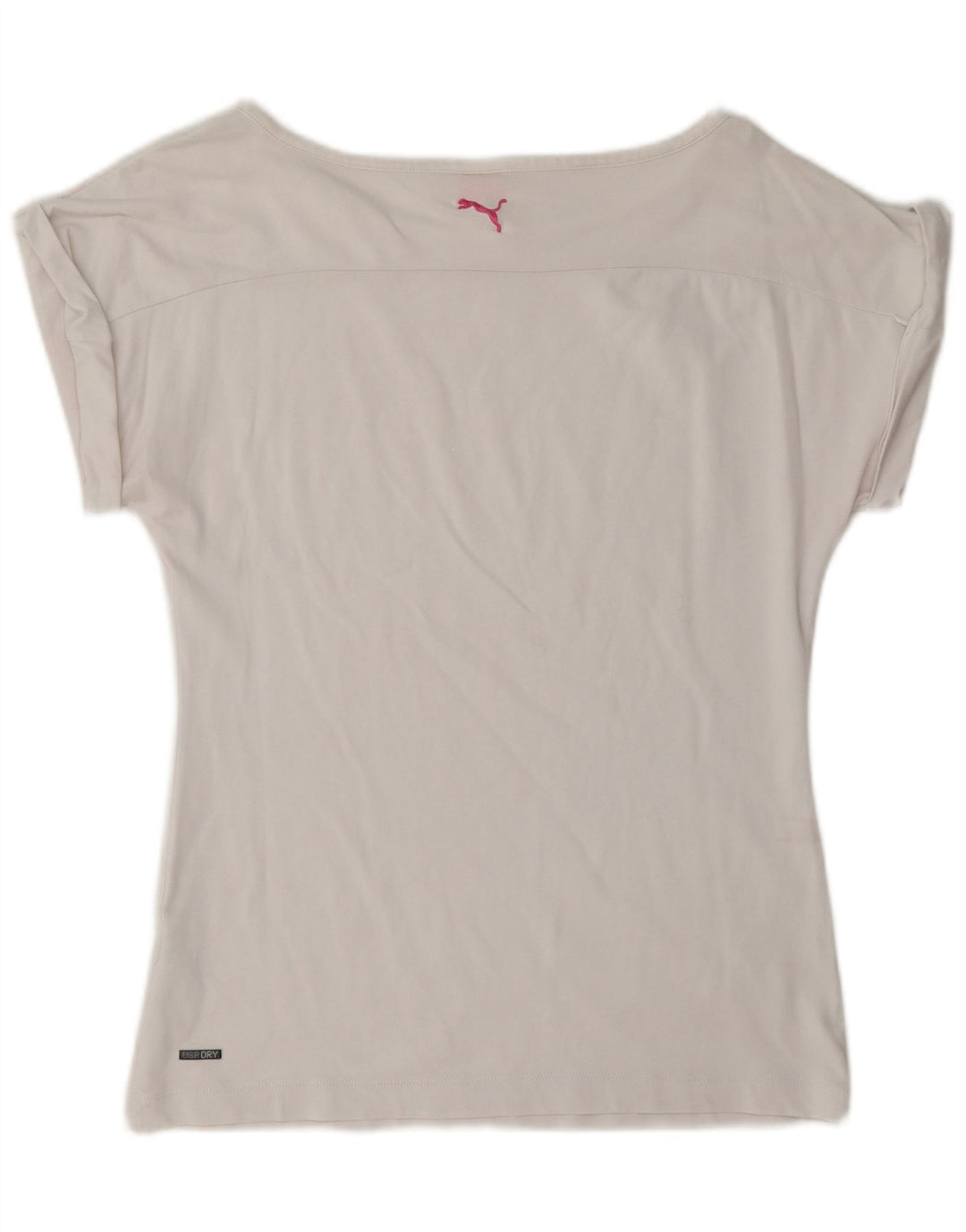 Tricou pentru femei Puma Top UK 12 Medium White Geometric Bumbac