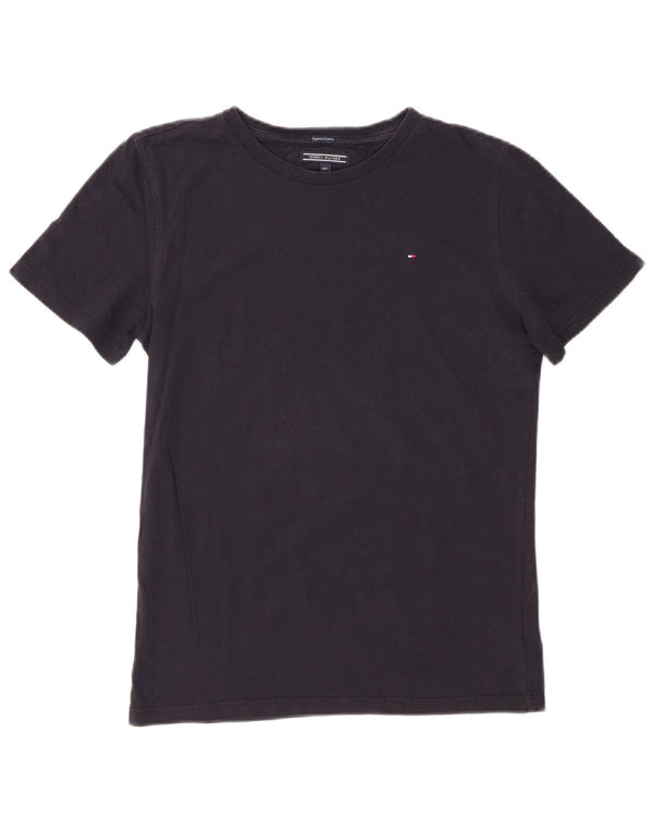 Tommy Hilfiger Boys T-Shirt Top 13-14 Years Navy Blue Cotton