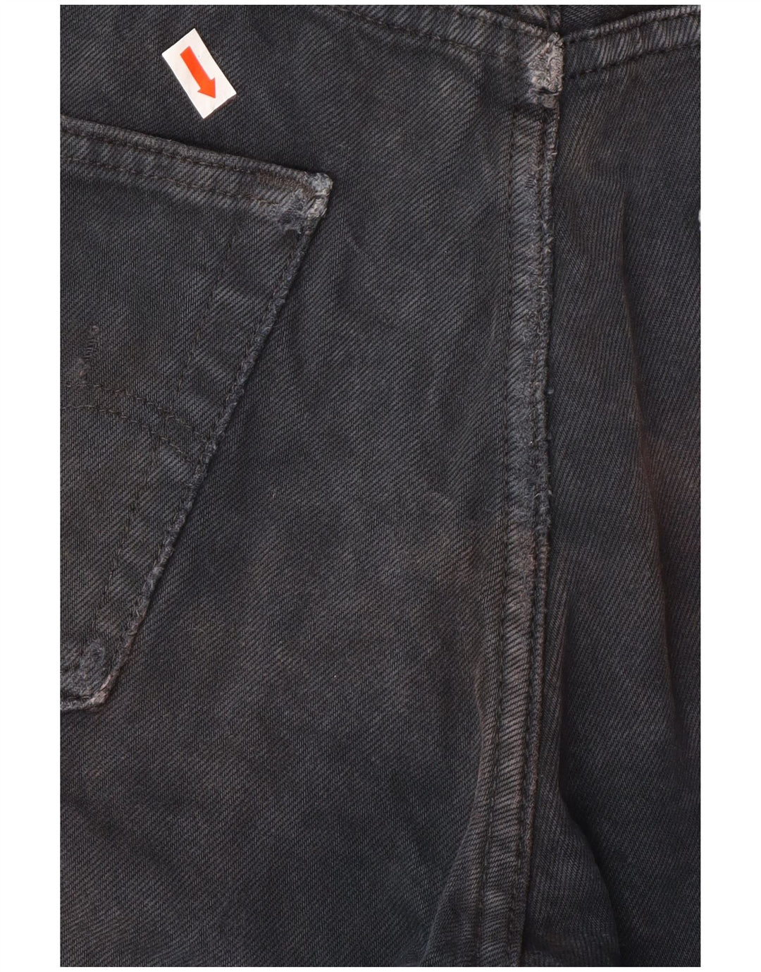 Pantaloni scurți din blugi pentru bărbați LEVI'S 501 W32 bumbac mediu negru