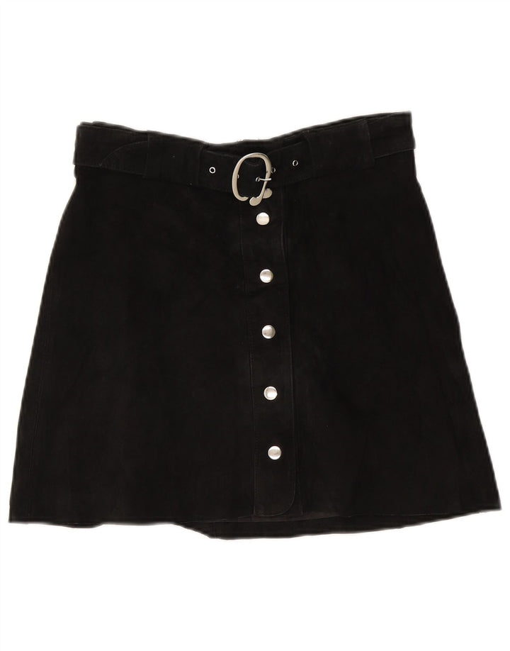 Fusta Mini Zara Femei Medium W28 Negru
