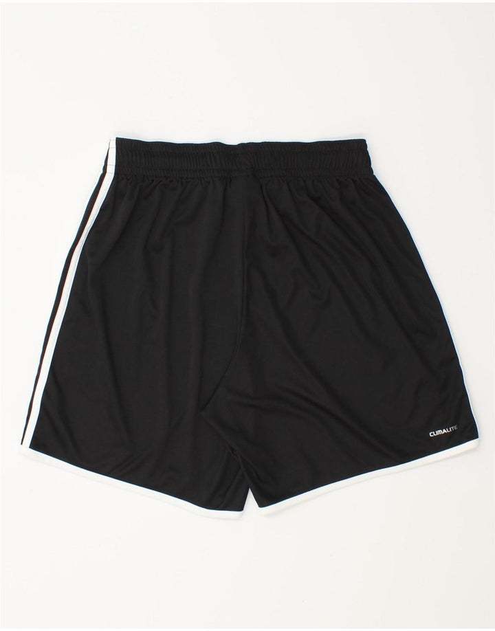 Pantaloni scurți sport pentru bărbați Adidas Climalite, poliester mediu negru