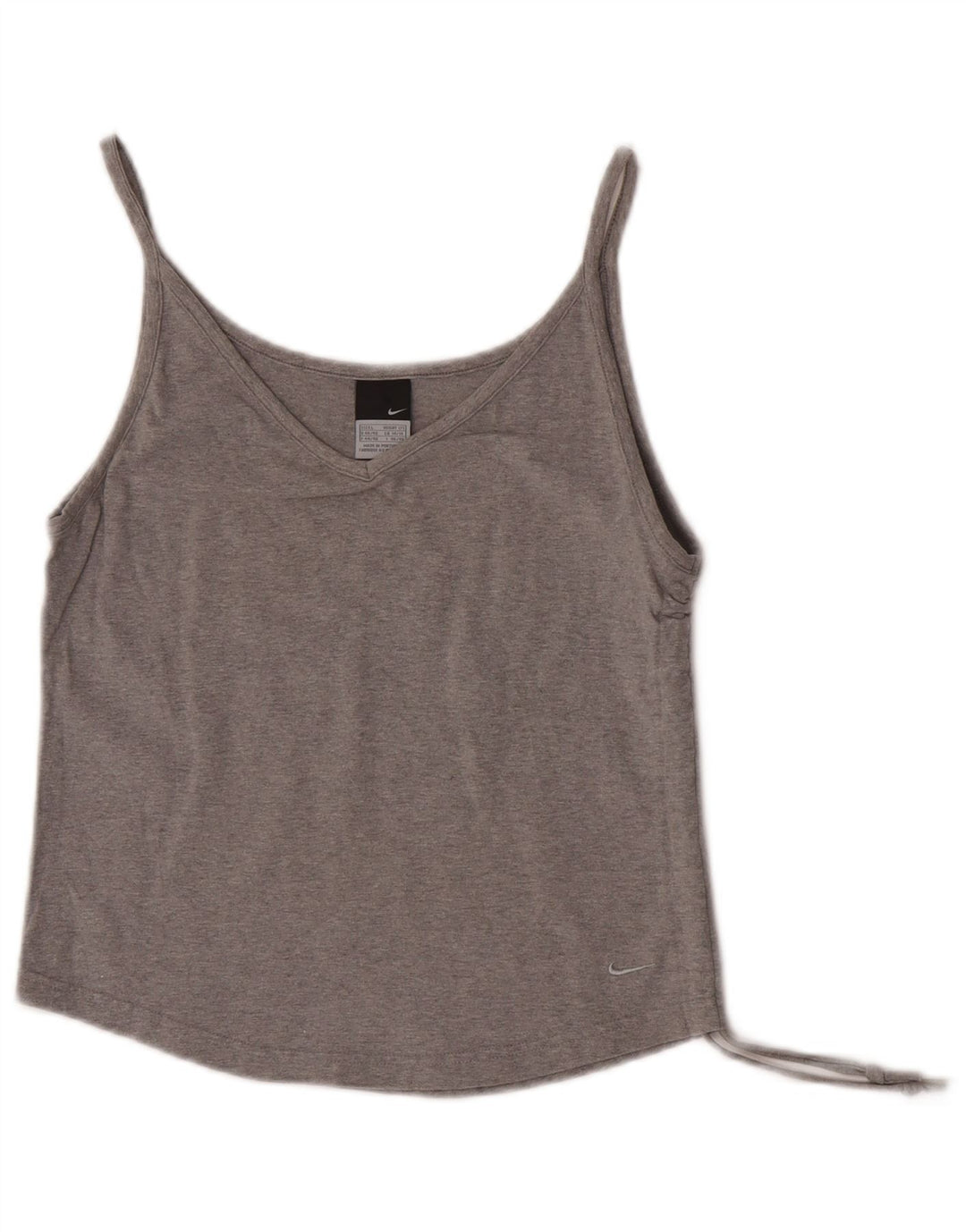 Top crop pentru femei Nike UK 14/16, mare, gri