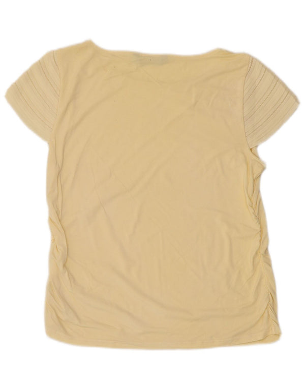 Tricou Ralph Lauren pentru femei Top UK 10 Small Yellow