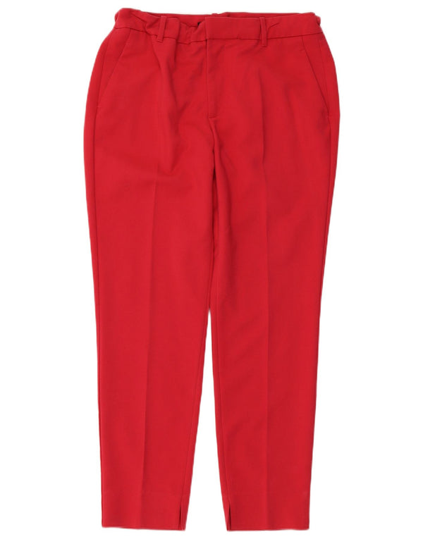 Pantaloni chino slim pentru femei Zara L30 L27, bumbac roz