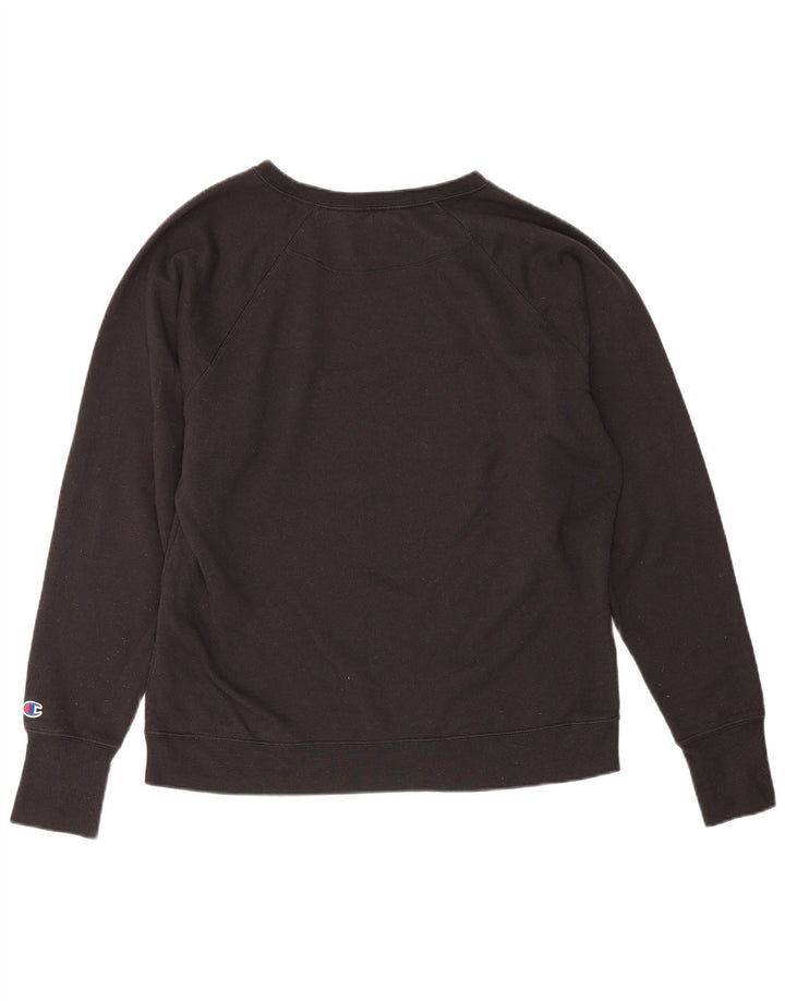 Pulover cu grafic pentru femei Champion UK 18 XL Poliester negru