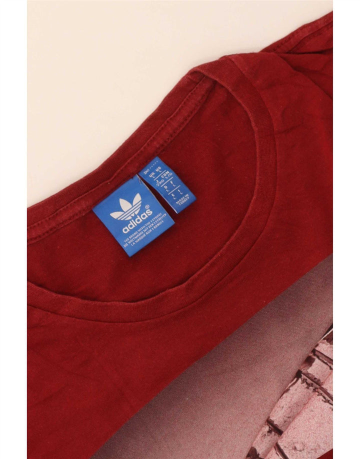Tricou grafic pentru bărbați Adidas Top mare roșu