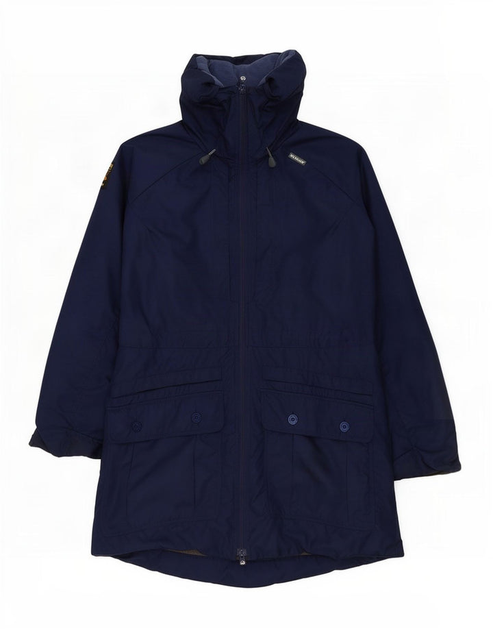 Jachetă parka supradimensionată cu glugă Paramo pentru femei UK 14 Medium Bleumarin