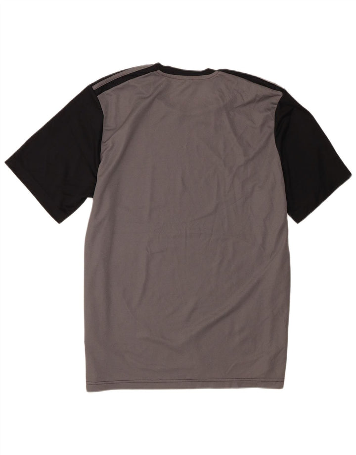 Tricou pentru bărbați Adidas Top mare, negru, poliester color bloc