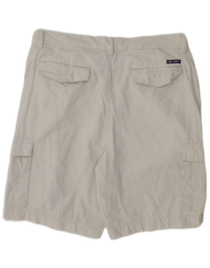 Pantaloni scurți cargo pentru bărbați Chaps W34, mare, bej, bumbac