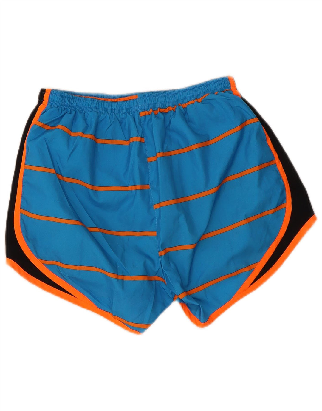 Pantaloni scurti de sport Nike Dri Fit pentru femei UK 10 Small Blue Colorblock Poliester