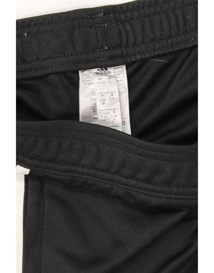 ADIDAS Womens Climacool Tracksuit Trousers UK 8/10 Small  Black Polyester Vintage Adidas and Second-Hand Adidas from Messina Hembry 