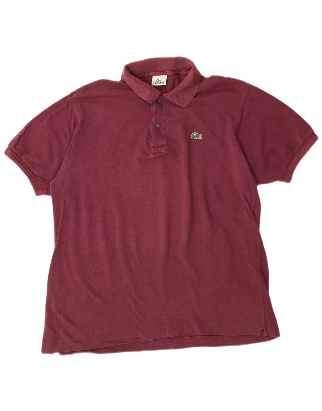 Tricou polo LACOSTE pentru bărbați mărimea 5 mare, bumbac maro