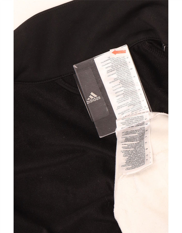 Jachetă de trening pentru bărbați Adidas 2XL, alb, poliester bloc de culoare