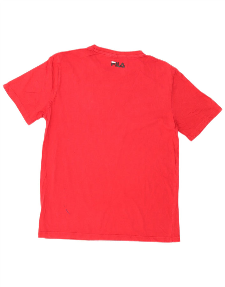 Tricou grafic pentru bărbați Fila Top XS Red