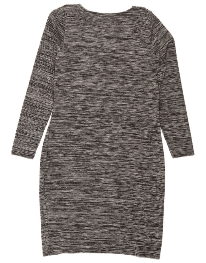 Rochie cu pulover pentru femei Marks & Spencer, cu gât scazut, UK 14 Medium Gri Pete