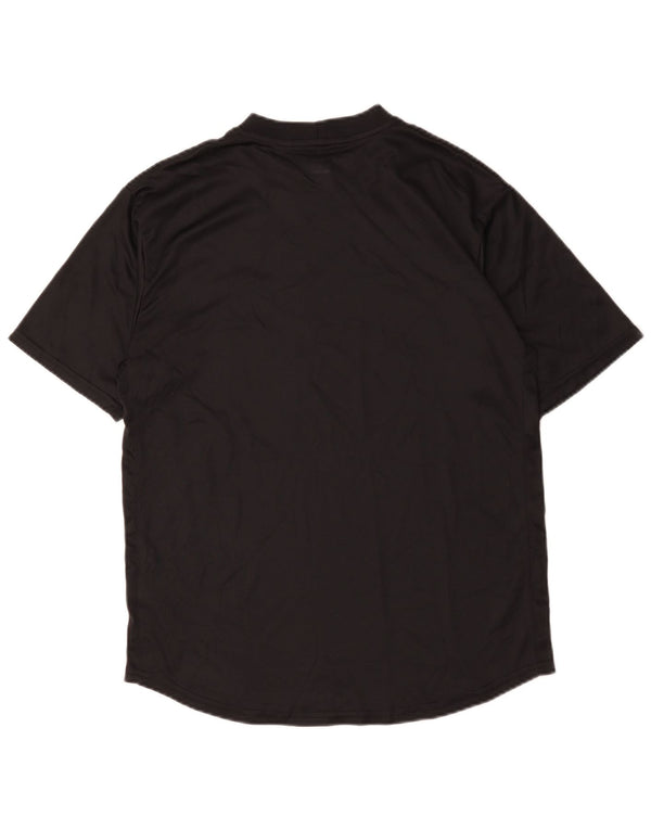 Tricou Nike Dri Fit pentru bărbați Top Mediu Negru Poliester