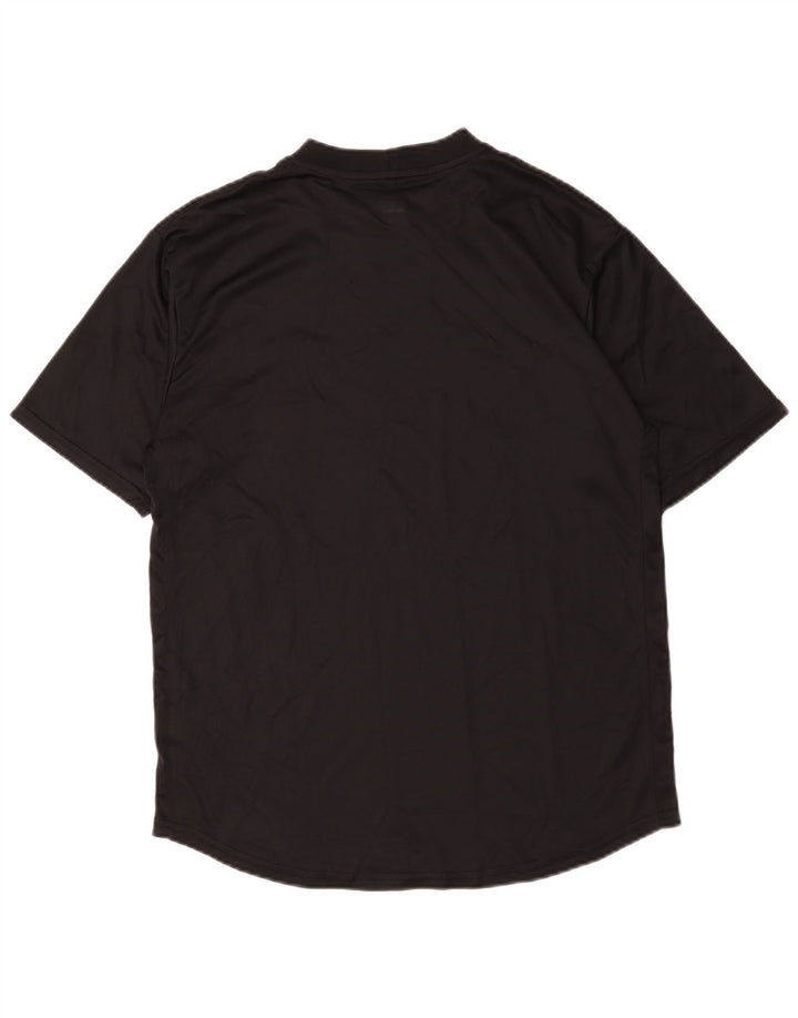 Tricou Nike Dri Fit pentru bărbați Top Mediu Negru Poliester