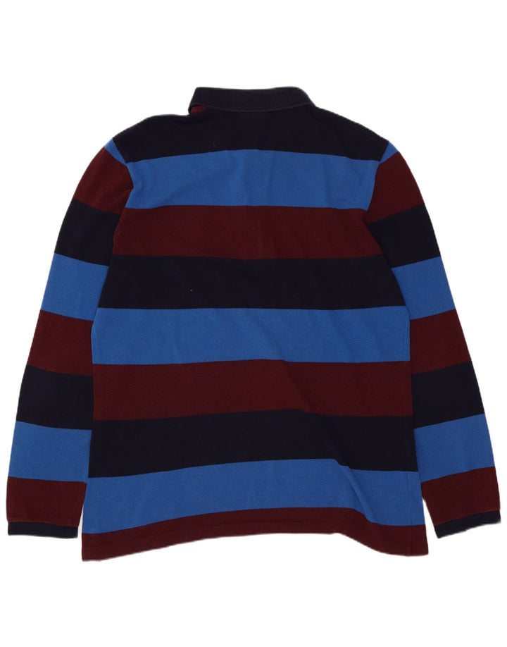 Tricou polo Lacoste Rugby pentru bărbați Mărimea 4 Mediu, în dungi, multicolore