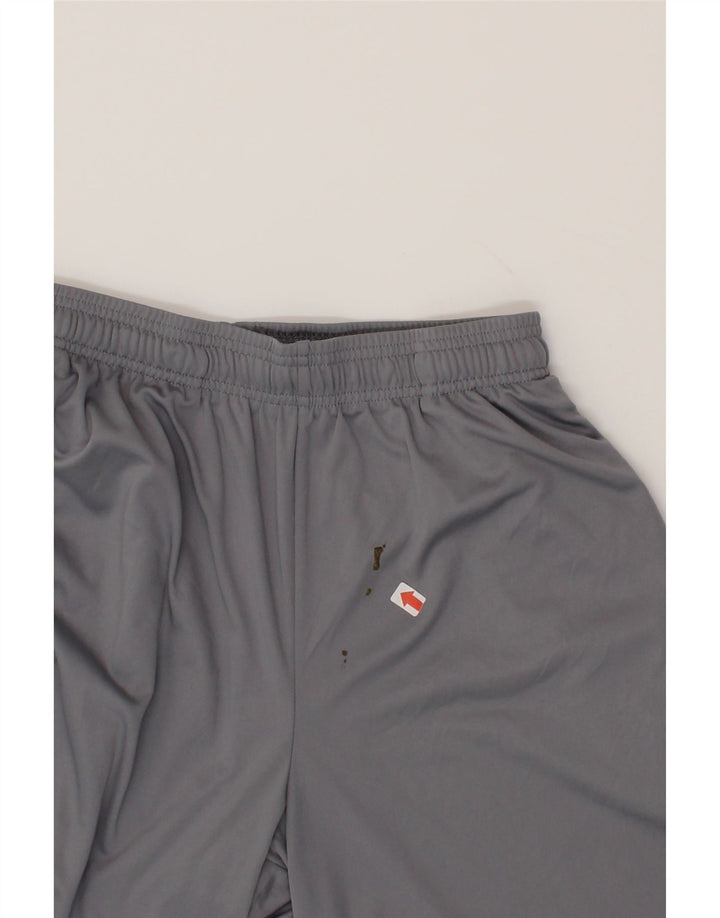 UNDER ARMOUR Mens Heat Gear Graphic Sport Shorts Medium  Grey Polyester Vintage Under Armour and Second-Hand Under Armour from Messina Hembry 