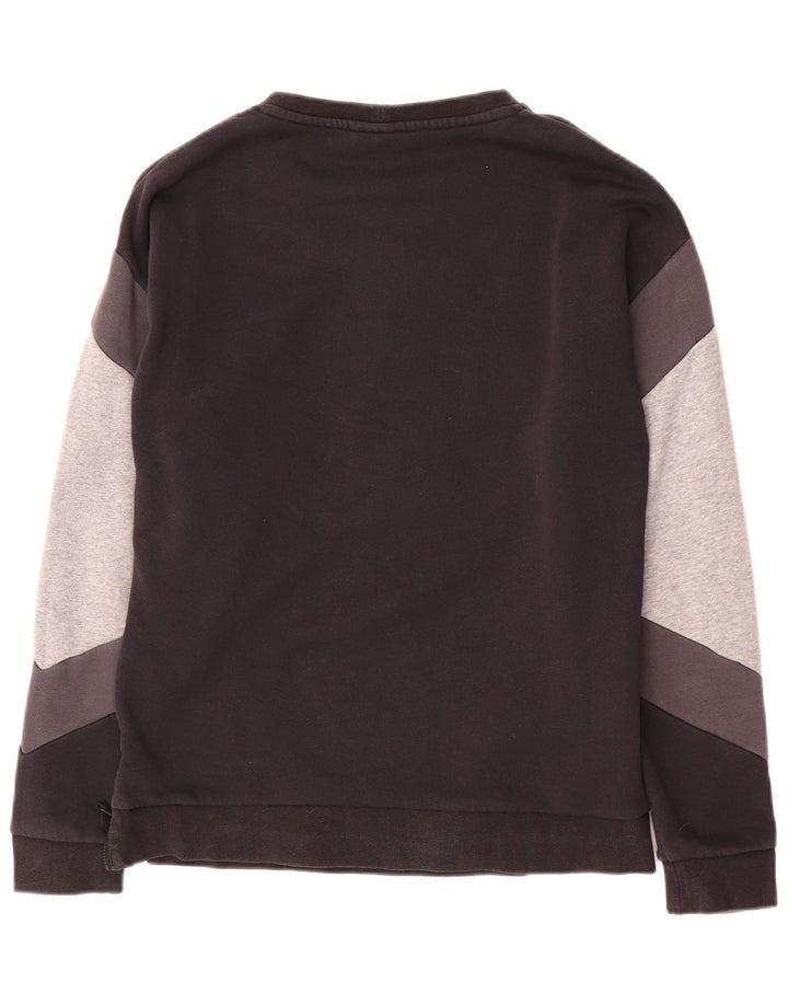 Hanorac grafic pentru bărbați Nike Pulover mic, negru, color block, bumbac