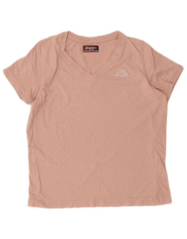 Tricou pentru femei Kappa Crop Top UK 10 Small Pink