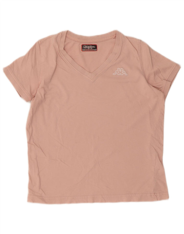 Tricou pentru femei Kappa Crop Top UK 10 Small Pink