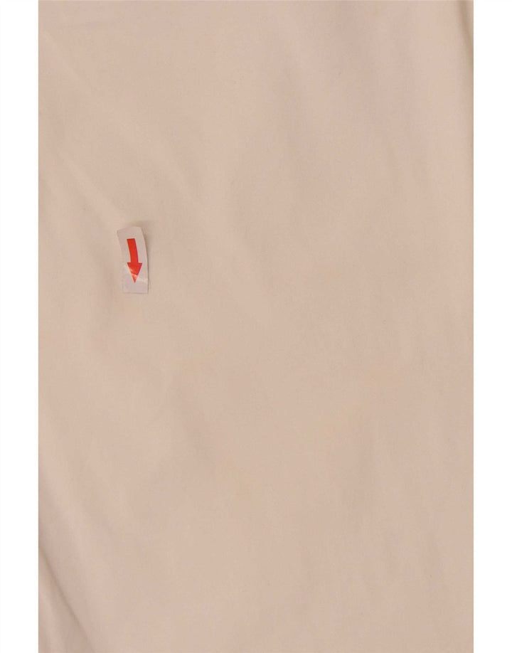 Pantaloni casual pentru femei Benetton Bootcut IT 44 Medium L32 L32 Bumbac alb