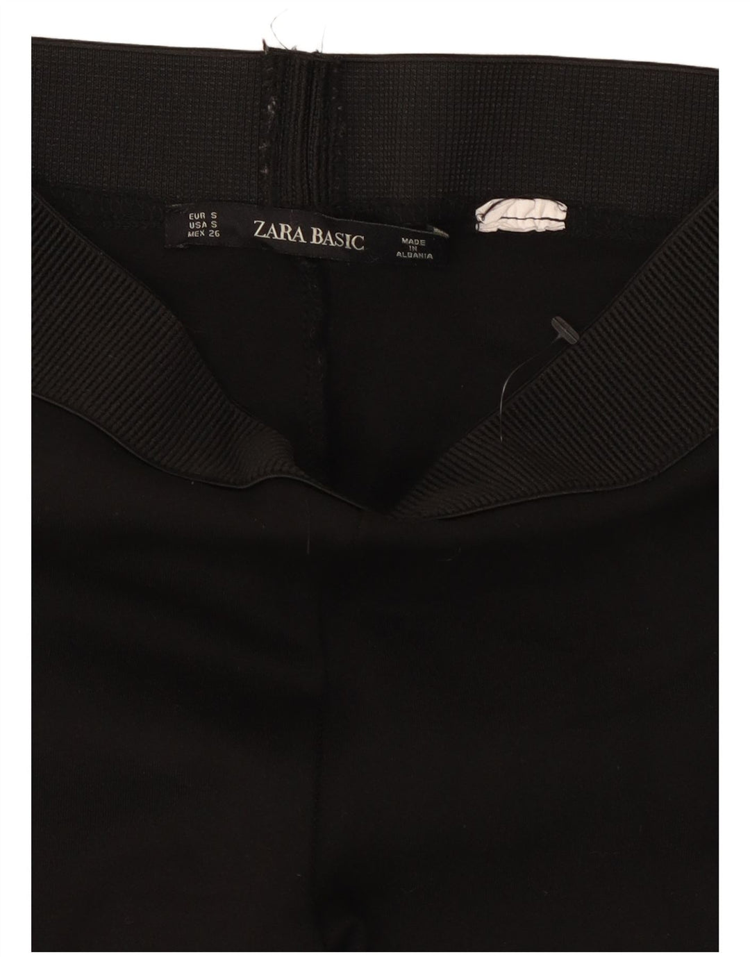 Leggings pentru femei Zara UK 10 mici, negru, cu dungi