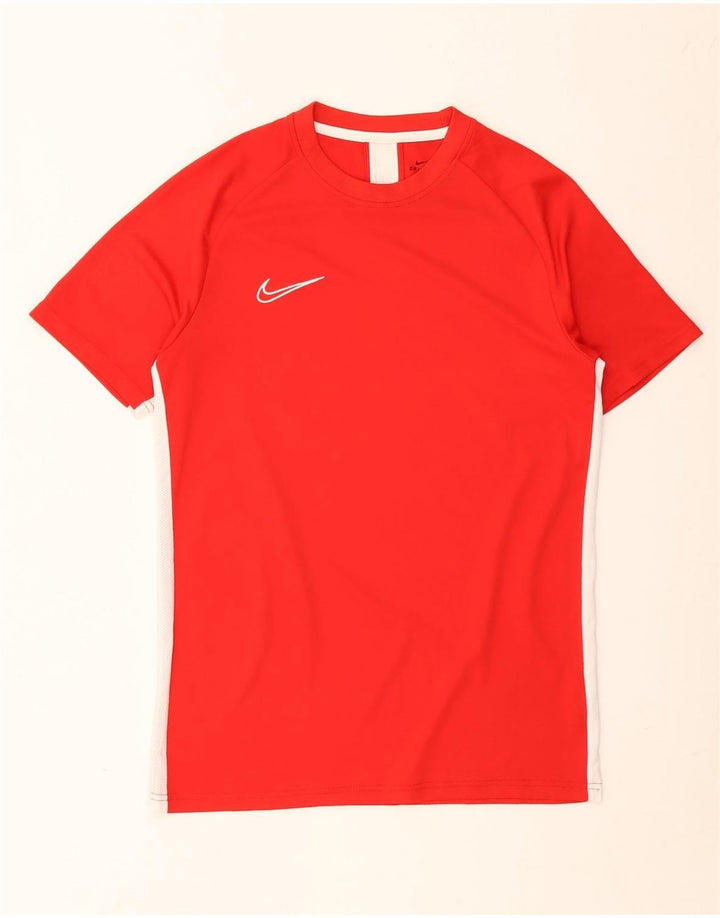 Tricou Nike Dri Fit pentru bărbați Top Medium Red Colorblock