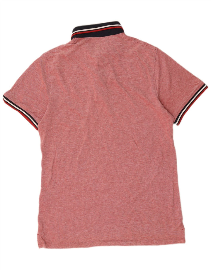Tricou polo Jack & Jones pentru bărbați, mare, roșu, din bumbac color bloc