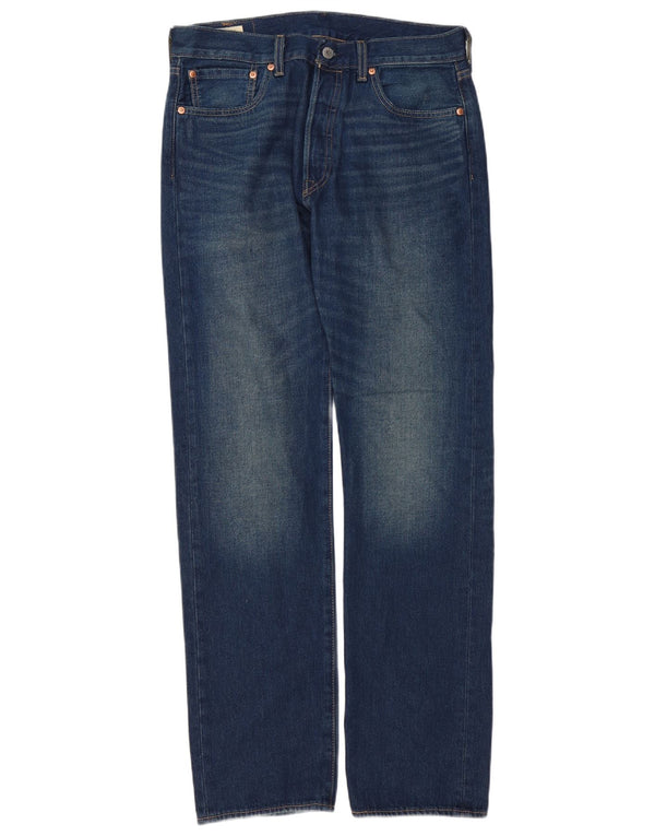 Blugi drepti pentru bărbați Levi's 501 W32 L34 Bumbac albastru