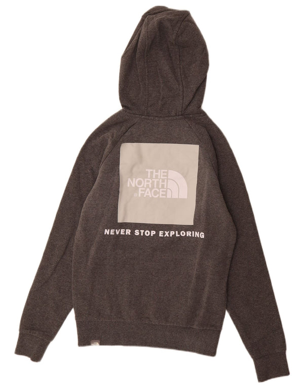 The North Face Mens Graphic Hoodie Jumper XS bumbac gri