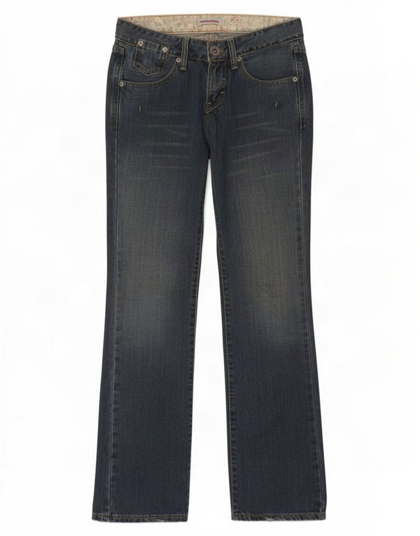Blugi Levi's Bootcut pentru femei US 1 XS W28 L31 Bumbac albastru