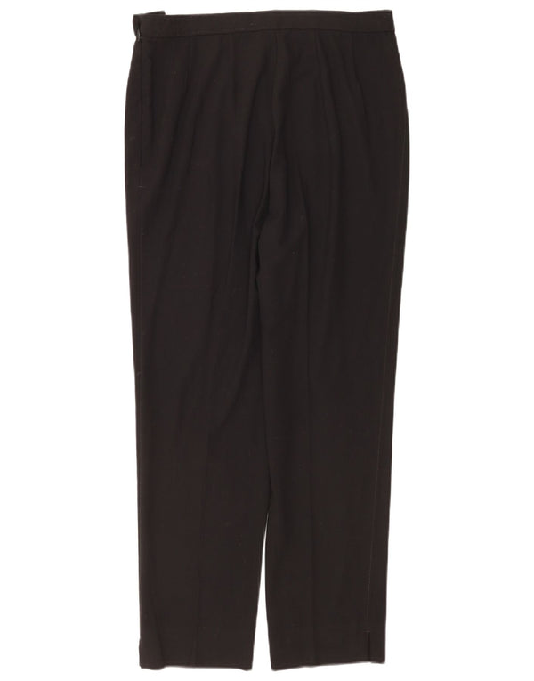 Pantaloni casual drepti pentru femei Marks & Spencer UK 14 Large W32 L29 Negru