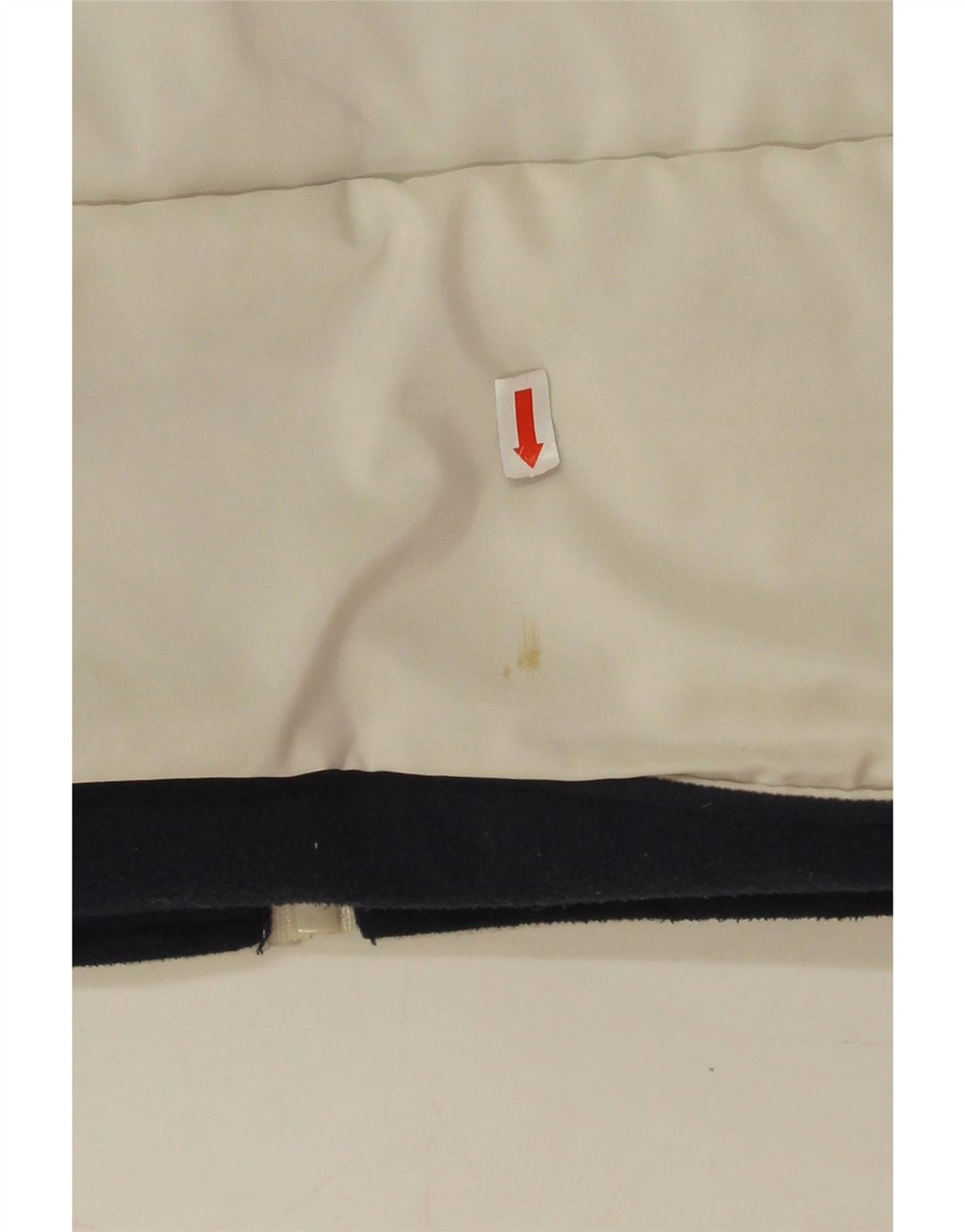 Gilet căptușit pentru bărbați Lotto IT 52 XL, poliester alb