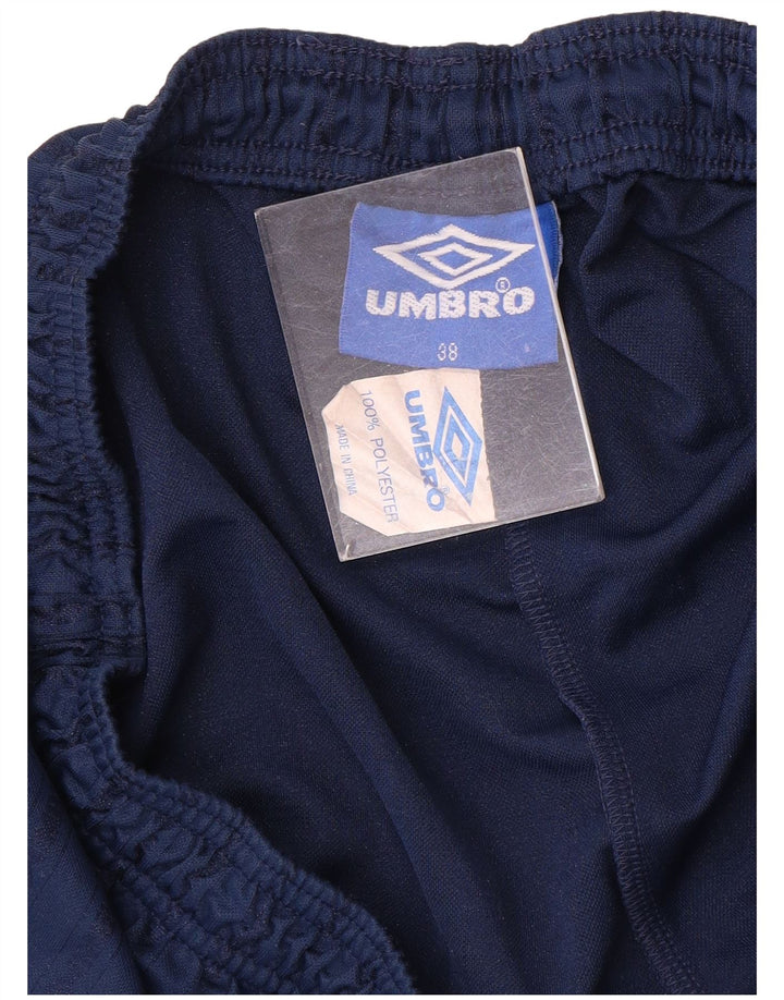Pantaloni scurți sport pentru bărbați Umbro, XL, bleumarin, poliester cu dungi