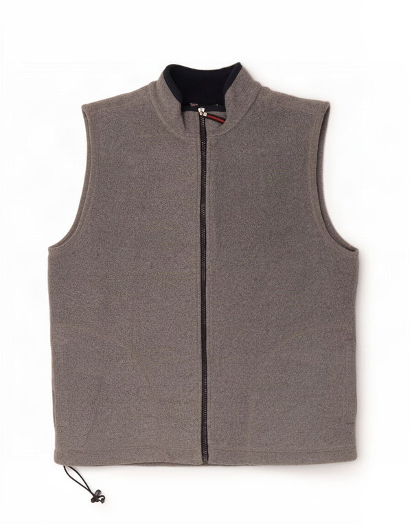 Gilet pentru bărbați Marks & Spencer Blue Harbour Fleece UK 40, mare, gri, poliester